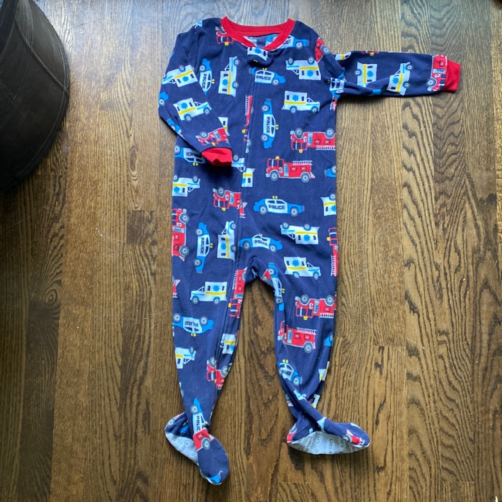 Boys rescue fleece pajamas 3T